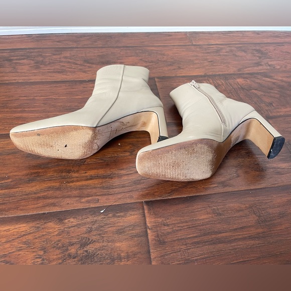 Marcella NYC boutique Dorset Narrow Heel Boots in Sand - Picture 8 of 11